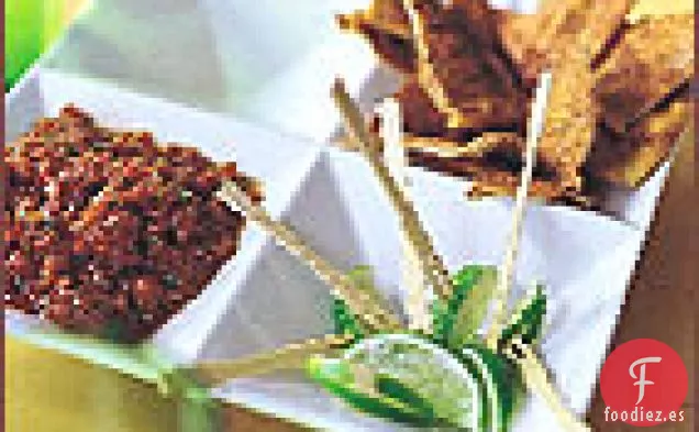 Pesto de Pimiento Asado, Almendra y Cilantro