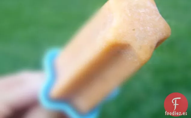 Barras de Frutas Congeladas de piña y cilantro