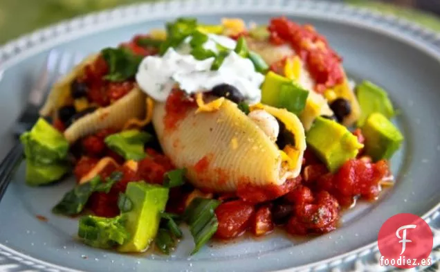 Conchas de Pasta Vegana para Tacos