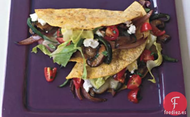 Tacos Poblanos Y De Champiñones
