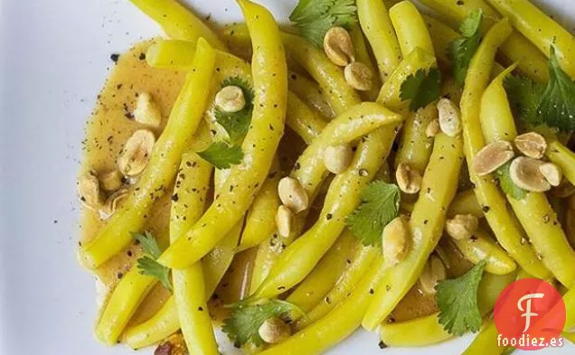 Ensalada de Frijoles de Cera de Miso