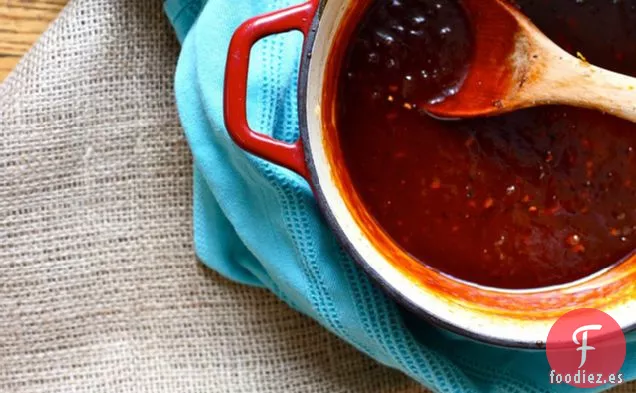 Salsa de Barbacoa de Cilantro de Naranja Bourbon