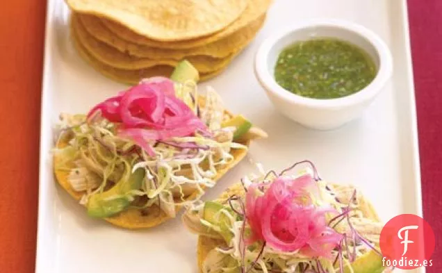 Tostadas yucatecas