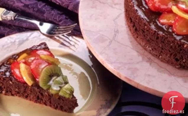 Pastel de Nueces y Chocolate sin harina