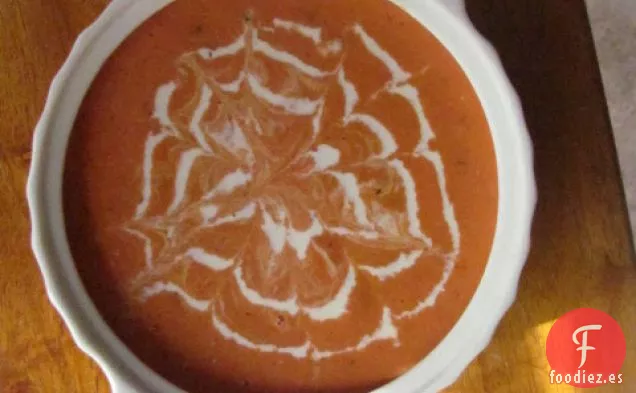 Sopa de Tomate y Naranja