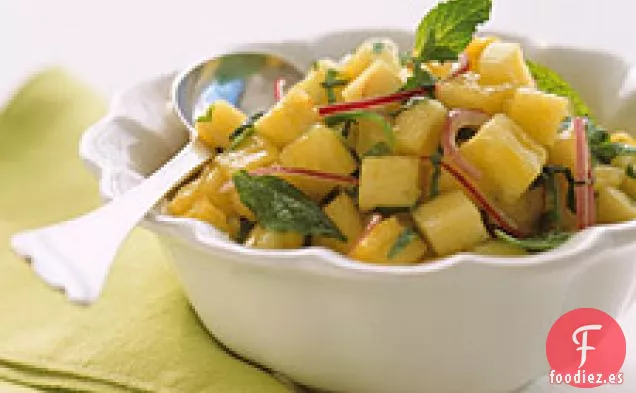 Salsa picante de Piña y menta
