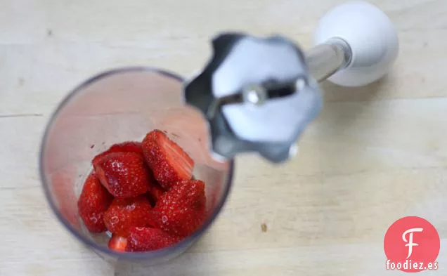 Batido de Tarta de Fresa