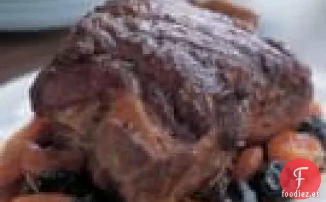 Asado De Cerdo Con Compota De frutas secas