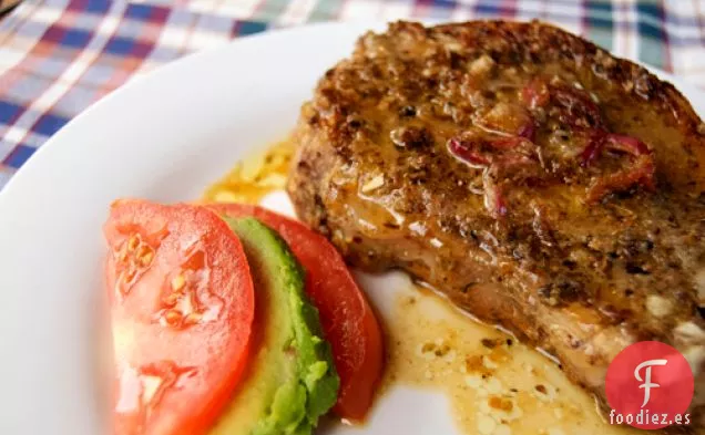 Chuletas de Cerdo Mojo