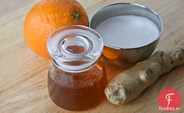 Cerveza de Jengibre con Miel de Naranja