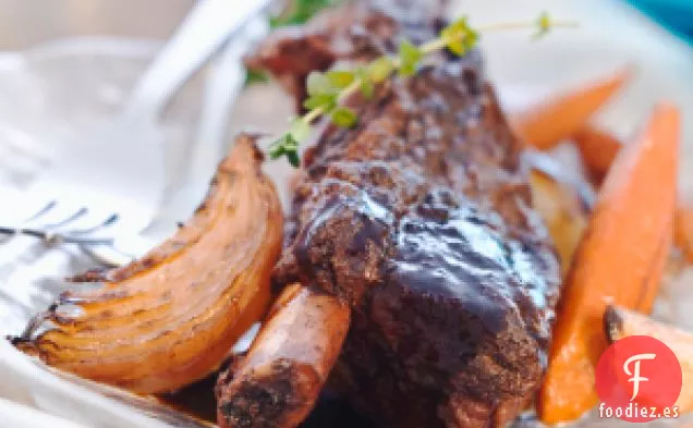 Costillas de Ternera a la brasa Zinfandel