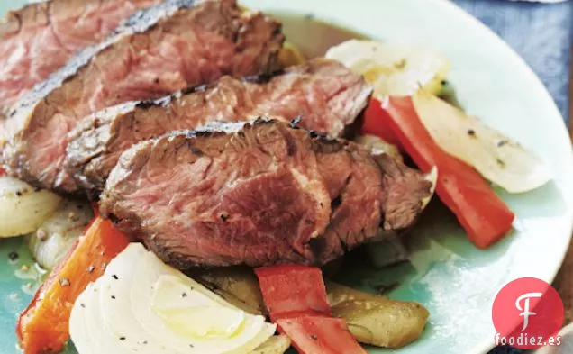 Receta de Filete de Suspensión marinado con Tequila