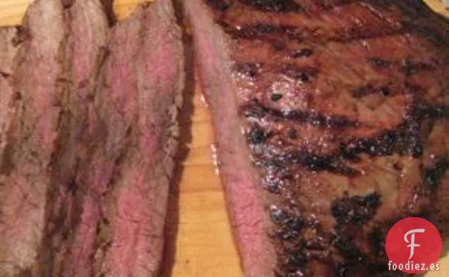 Bistec De Flanco Marinado A La Parrilla