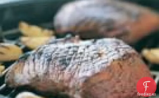 Tri-tip marinado con cerveza