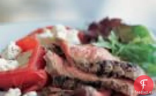 Bistec A Base De Hierbas Con Tomates