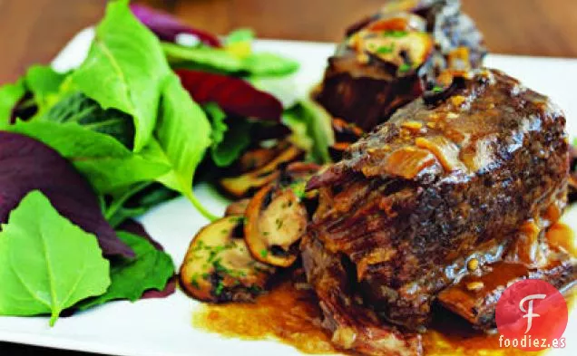 Costillas de Ternera con Champiñones