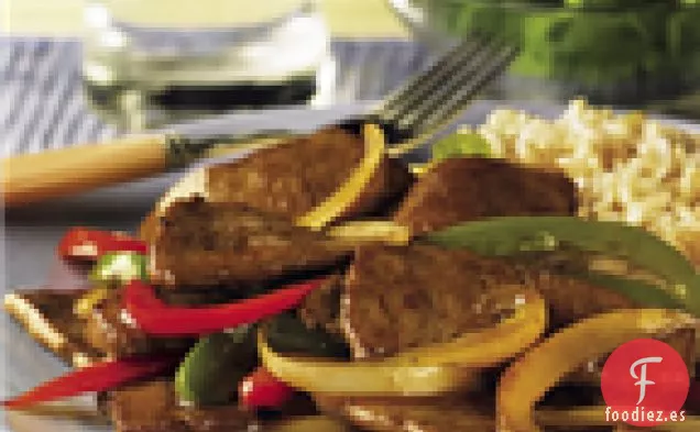 Bistec de Ternera a la Pimienta