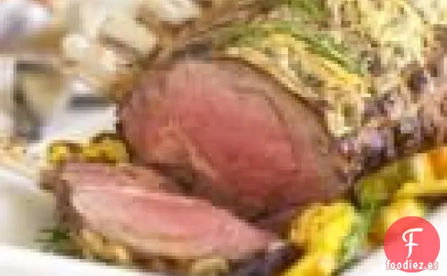 Costilla Asada De Pie Con Salsa Bordelesa