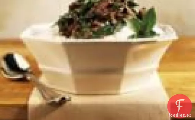 Ternera Picante De Frijoles Negros Con Albahaca Tailandesa Y Arroz Jazmín