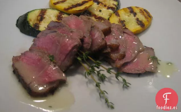 Filetes De Limón Con Mantequilla De Tomillo