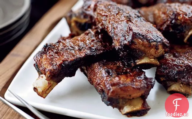 Costillas de Ternera A la Parrilla Pegajosas