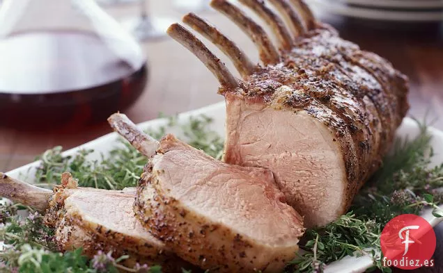 Costilla de Cerdo Asada con Hierbas