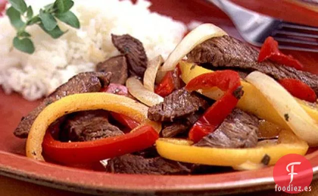 Bistec a la Pimienta de Fiesta
