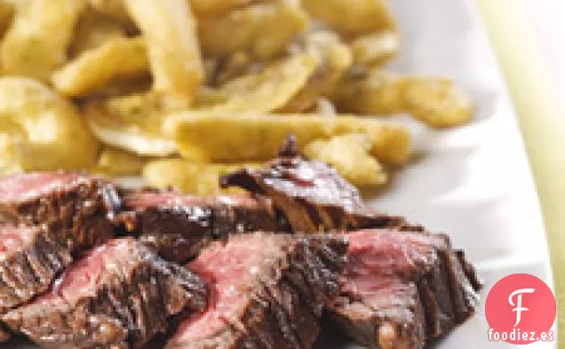 Filete De Percha Con Un Frote De Pimentón Ahumado