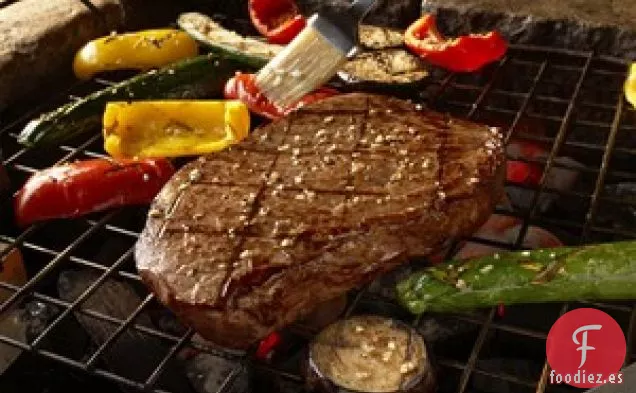 Carne Marinada Italiana Con Pisto A La Parrilla