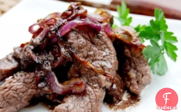 Carne de Ternera Borgoña Rápida