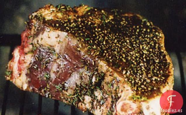 Bistec Florentino Marinado con Romero y Balsámico