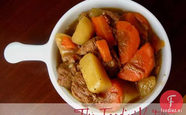 Bourguignon de Ternera (Receta de cocción lenta)
