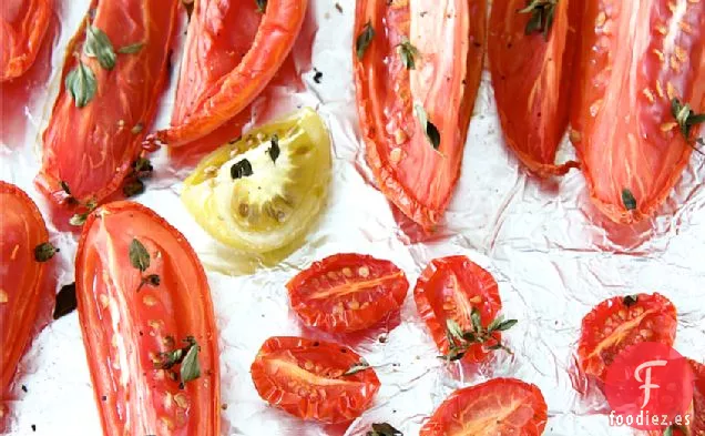Bistec Balsámico A La Parrilla Con Tomate De Herencia Y Bobby