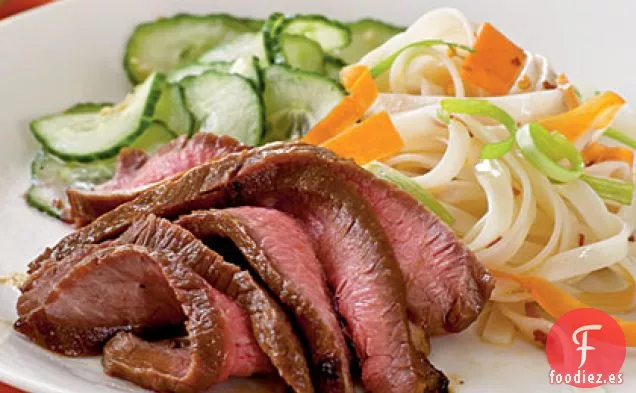 Filete de Flanco Glaseado de Arce y Soja