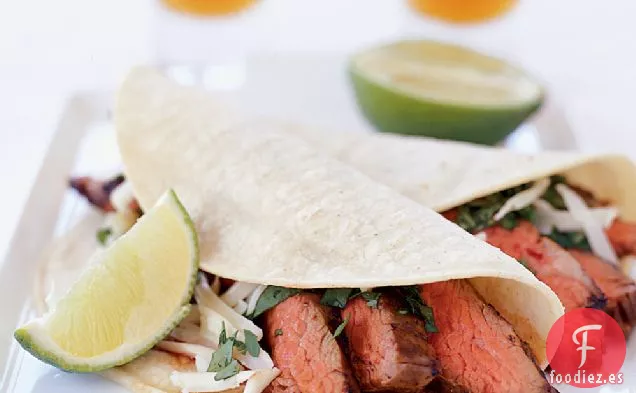 Filete De Costado Friccionado Con Chile A La Parrilla