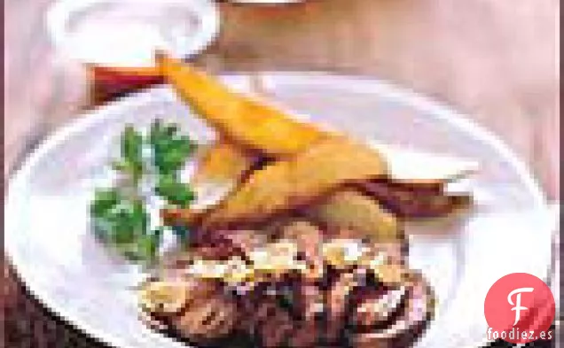 Filetes de Búfalo con Aceite de Chile y Ajo