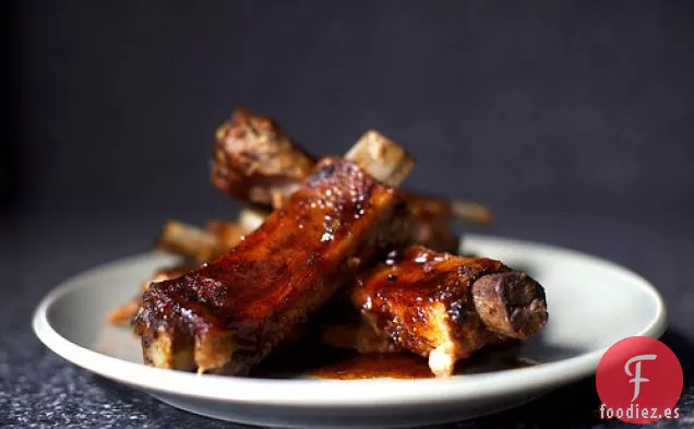 Costillas Al Horno Dulces Y Ahumadas