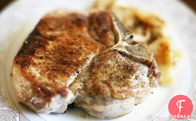 Chuletas de Cerdo Perfectas de Mamá