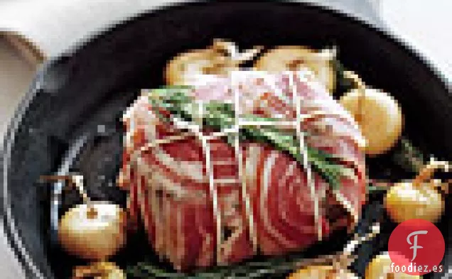 Asado de Cerdo envuelto en Panceta