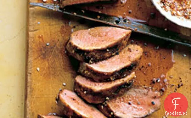 Lomo de Cerdo frotado con Chile