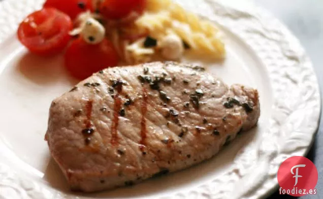 Chuletas de Cerdo con Albahaca y Orégano