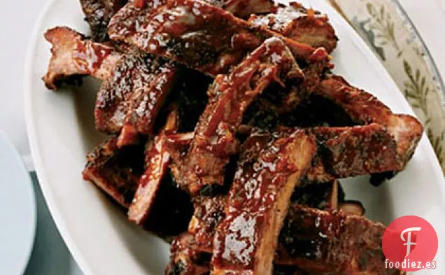 Costillas de Bebé Picantes y Pegajosas