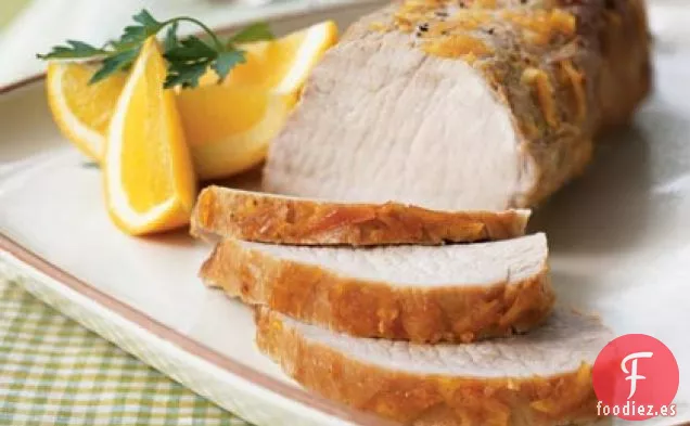 Lomo De Cerdo En Salmuera De Naranja
