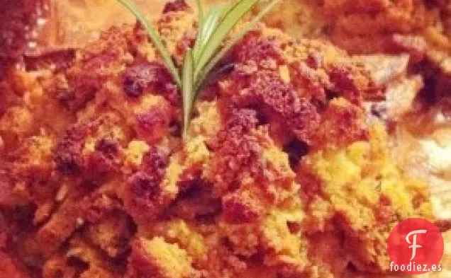 Crujientes Chuletas de Cerdo Rellenas Sin Relleno