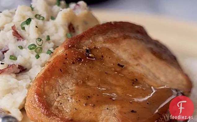 Chuletas de Cerdo Glaseadas con Miel y Especias