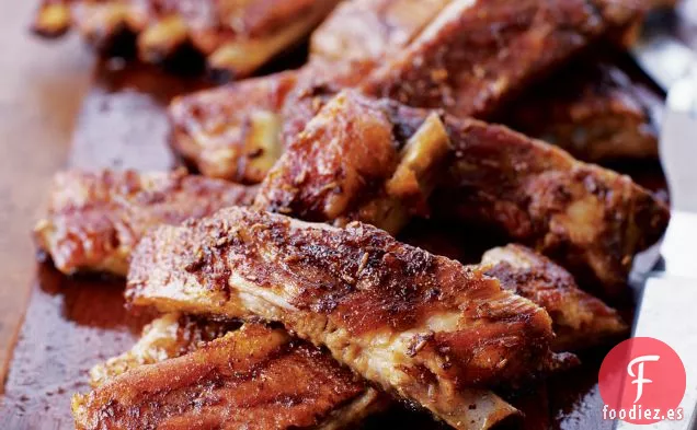 Costillas de Esparadrapo de Estilo Toscano con Glaseado Balsámico