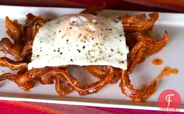 Orejas De Cerdo Fritas Con Vinagreta De Chile Y lima