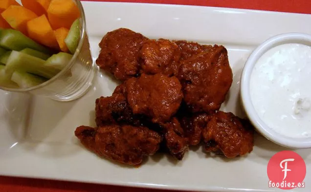 Hígados de Pollo Fritos al estilo Búfalo