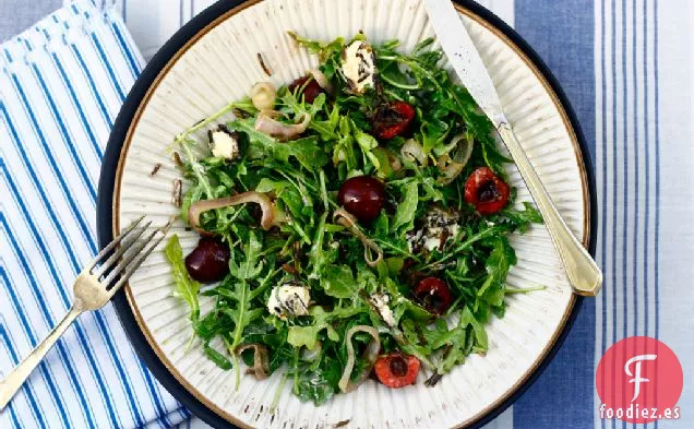 Ensalada de Cereza, Rúcula y Arroz Salvaje