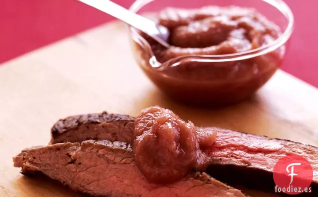 Salsa de Tomate de Ruibarbo